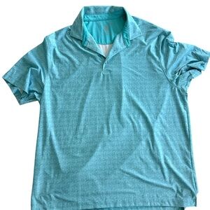 Hickey Freeman Teal Polo Shirt